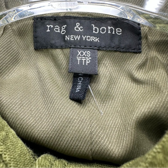 Olive Green Women's Utility Jacket - Picture 6 of 12